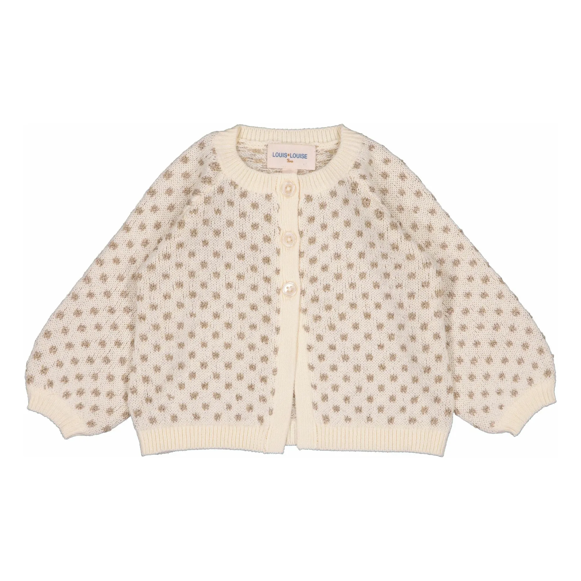 Louis Louise Cream Cardigan Gulsah