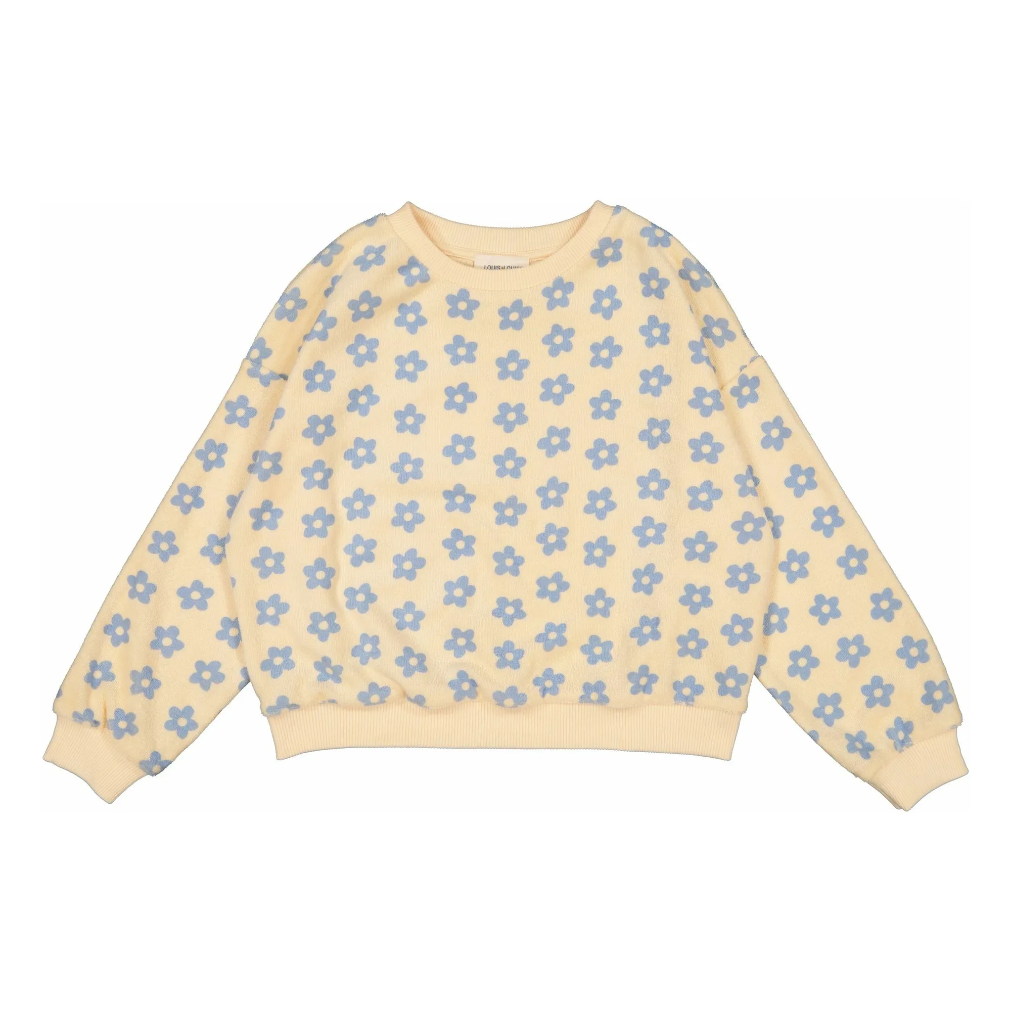 Louis Louise Pale Yellow Jimmy Eponge Sweat