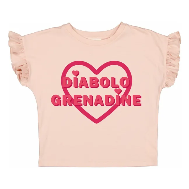 Camiseta Naomie | Rosa Bombón