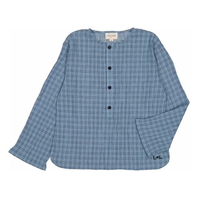 Camicia Zio Vichy | Blu