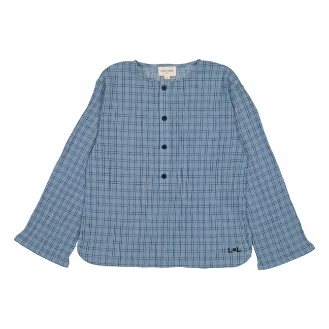 Camicia Zio Vichy | Blu