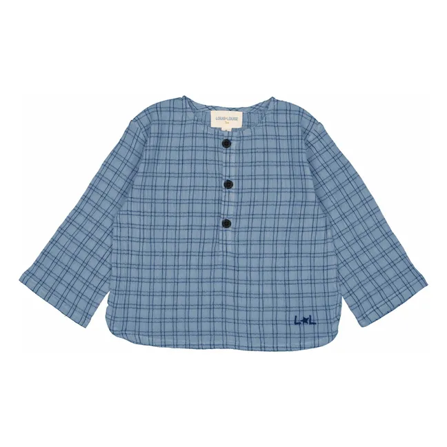 Camicia Zio Vichy | Blu