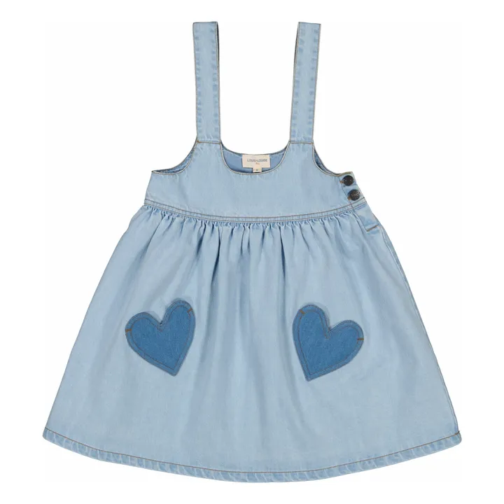 Pop Corn dress | Blue- Product image n°0