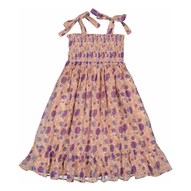 Kleid Lucilia Lurex | Blassrosa