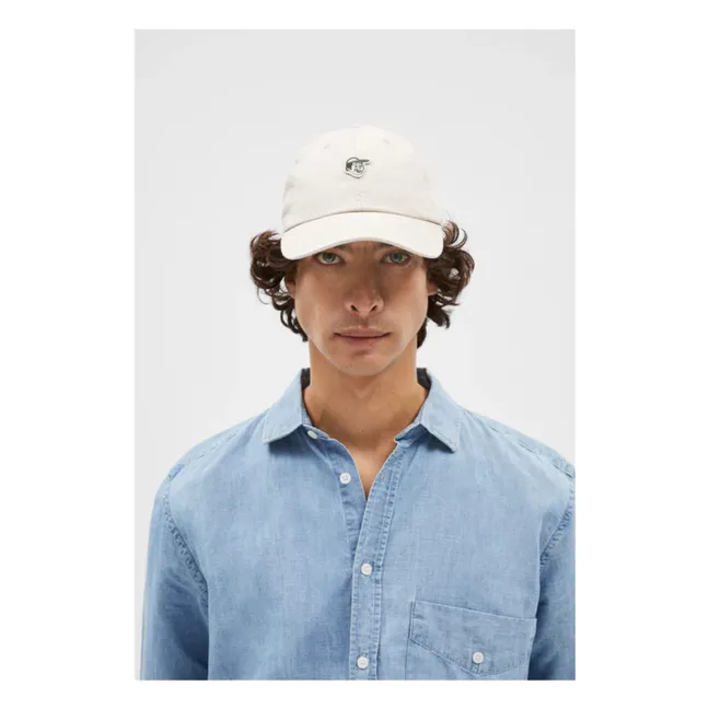 Emilio Twill cap | Ecru