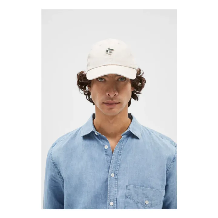 Emilio Twill cap | Ecru- Product image n°1