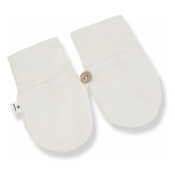 Moufles Nura | Ecru- Image produit n°0