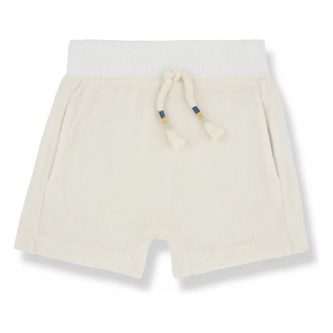 Pantaloncini Gabi in spugna | Ecru