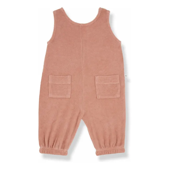 Nicola Eponge jumpsuit | Coral