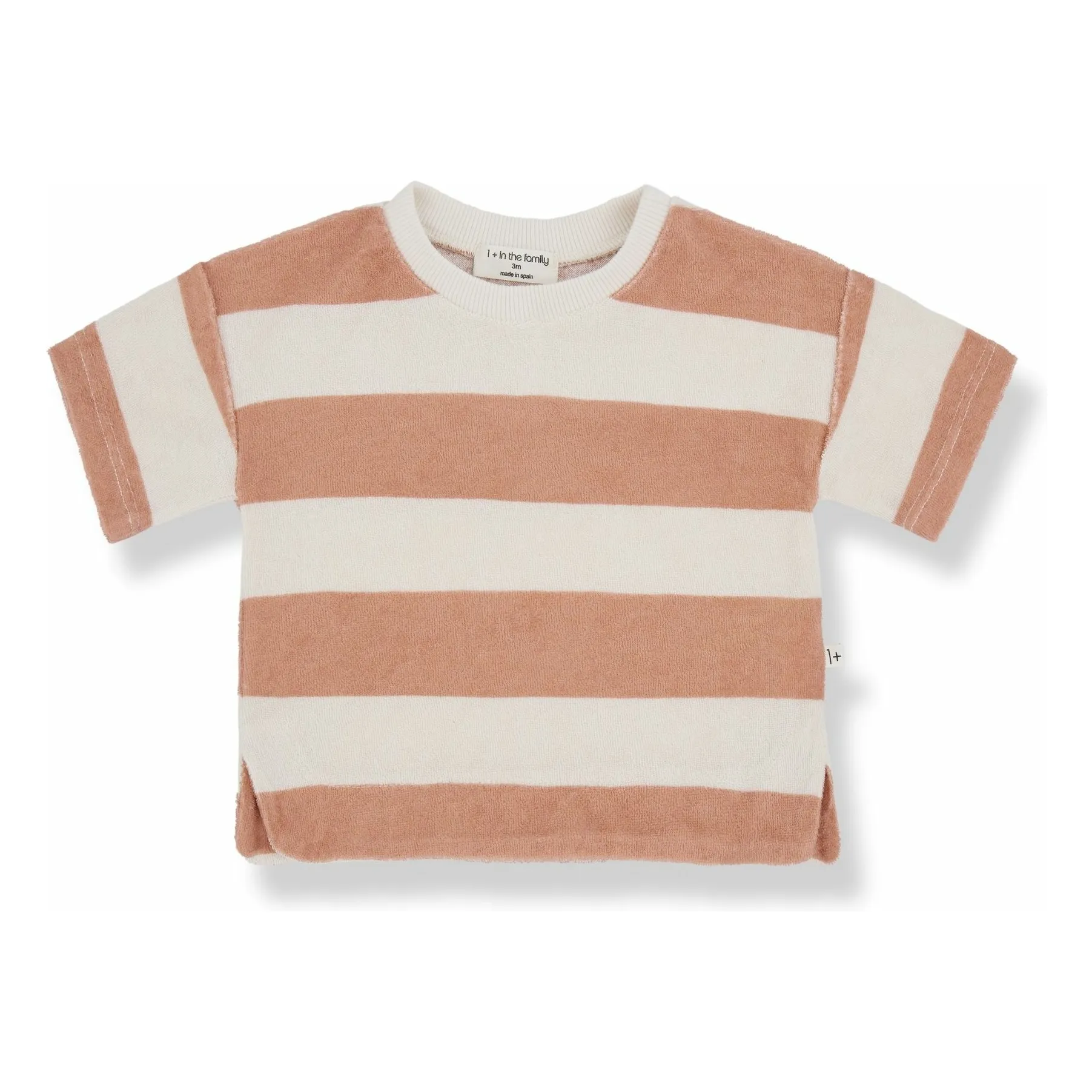 1+ In The Family Coral Ricardo Sponge T-Shirt