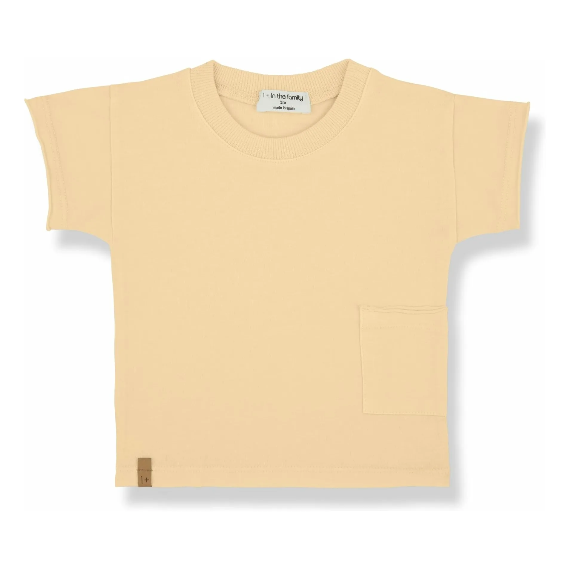 1+ In The Family Yellow Xevi T-Shirt