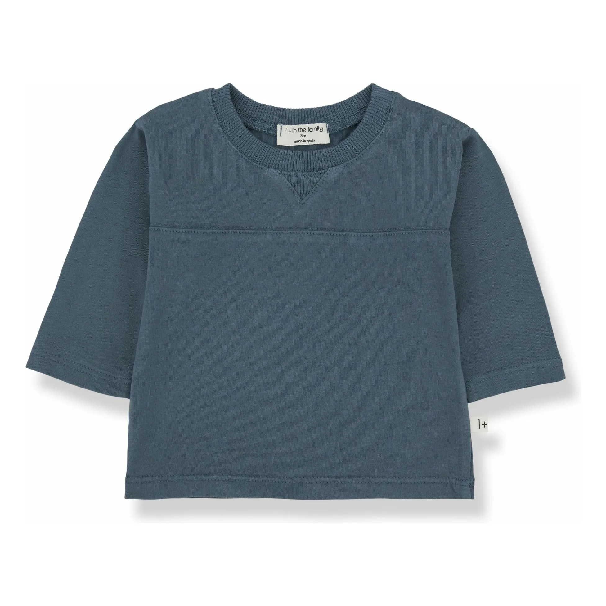 1+ In The Family Petrol Blue Roc T-Shirt