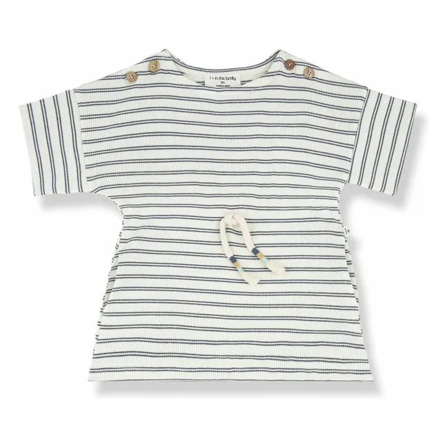 Robe Jana | Bleu pétrole