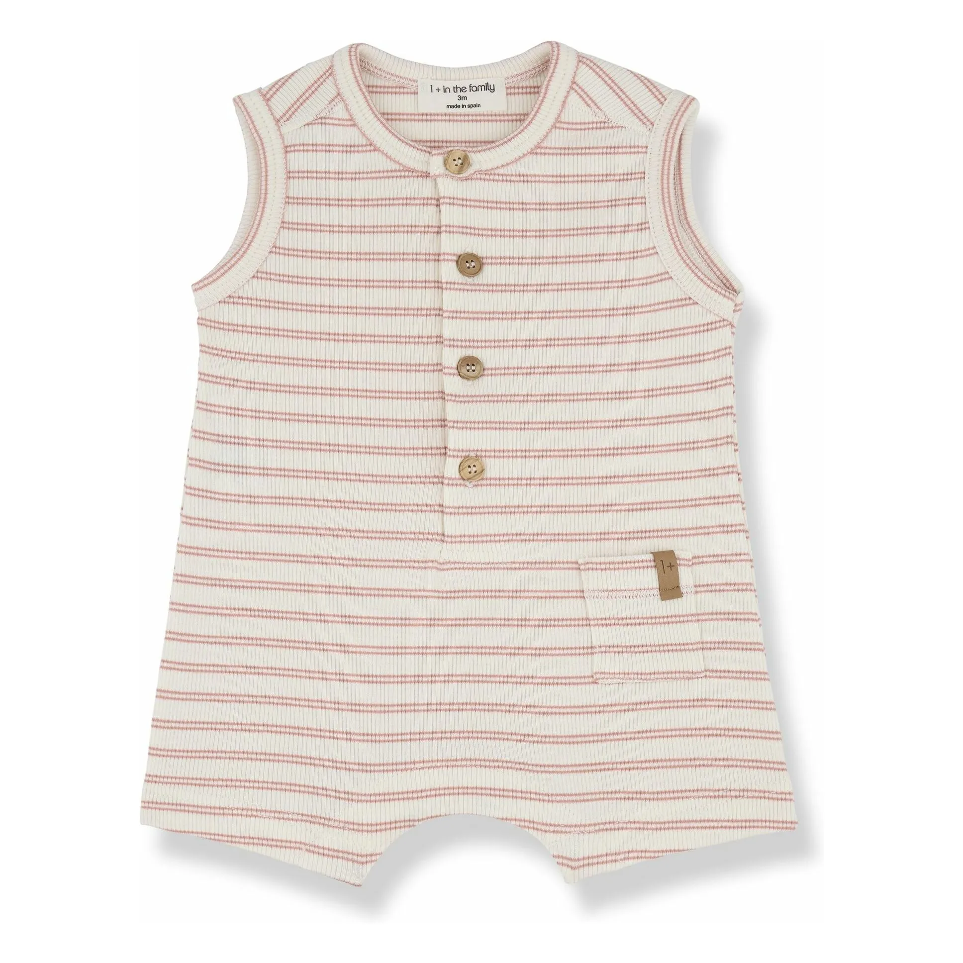 1+ In The Family Coral Combishort Manu