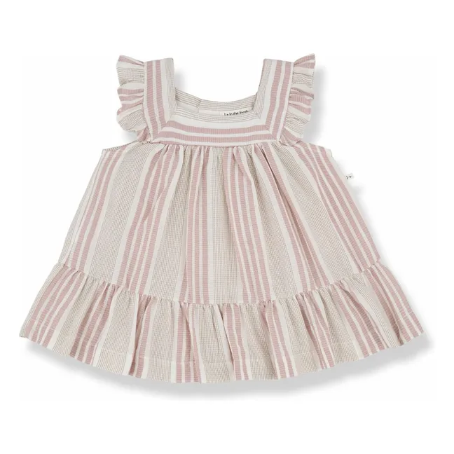 Miriam organic cotton dress | Dusty Pink