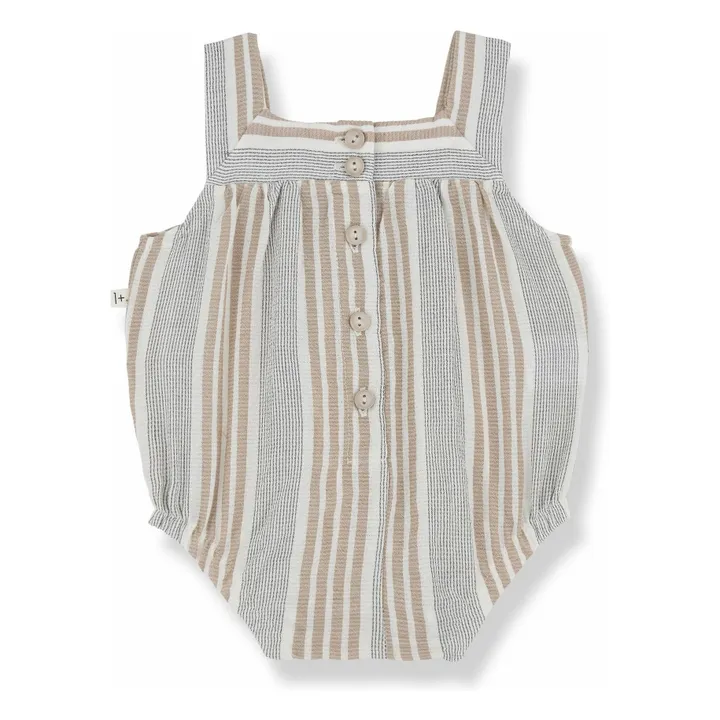 Barboteuse Eren Coton Bio | Beige- Image produit n°2