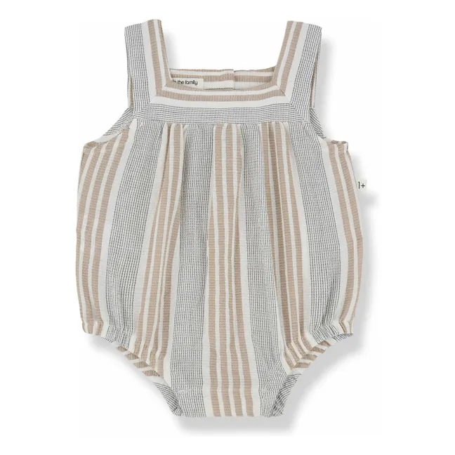 Strampelanzug Eren Bio-Baumwolle | Beige