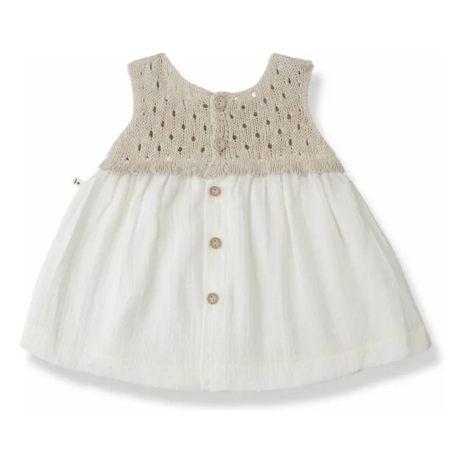 Lola dress and bloomer set | Beige