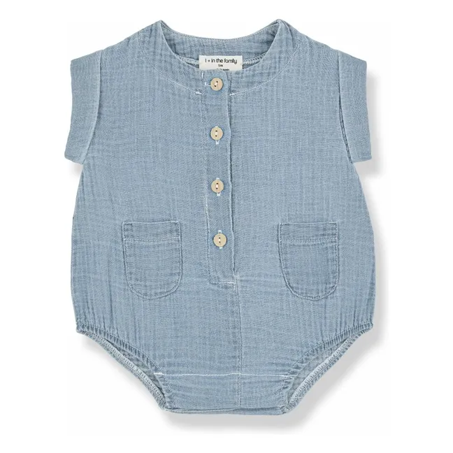 Strampelanzug Carlo | Blau