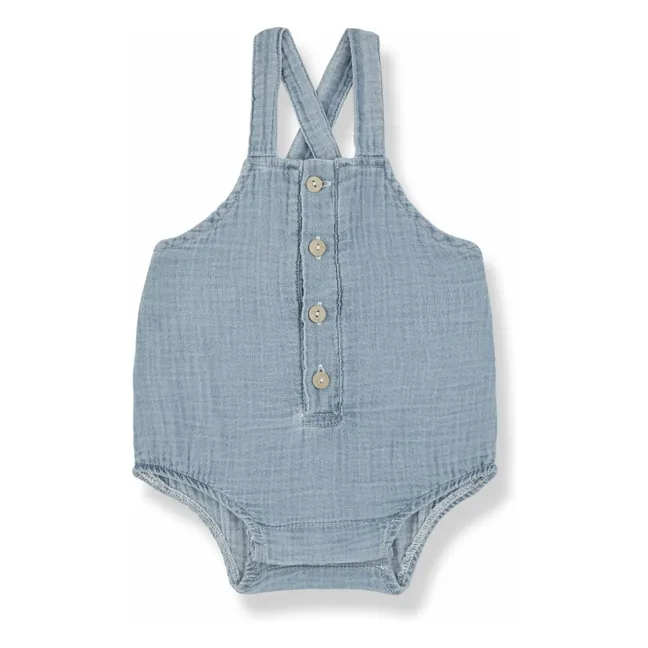 Strampelanzug Lucca | Blau
