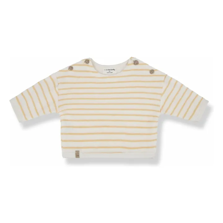 Sweat Enzo Eponge | Jaune- Image produit n°0