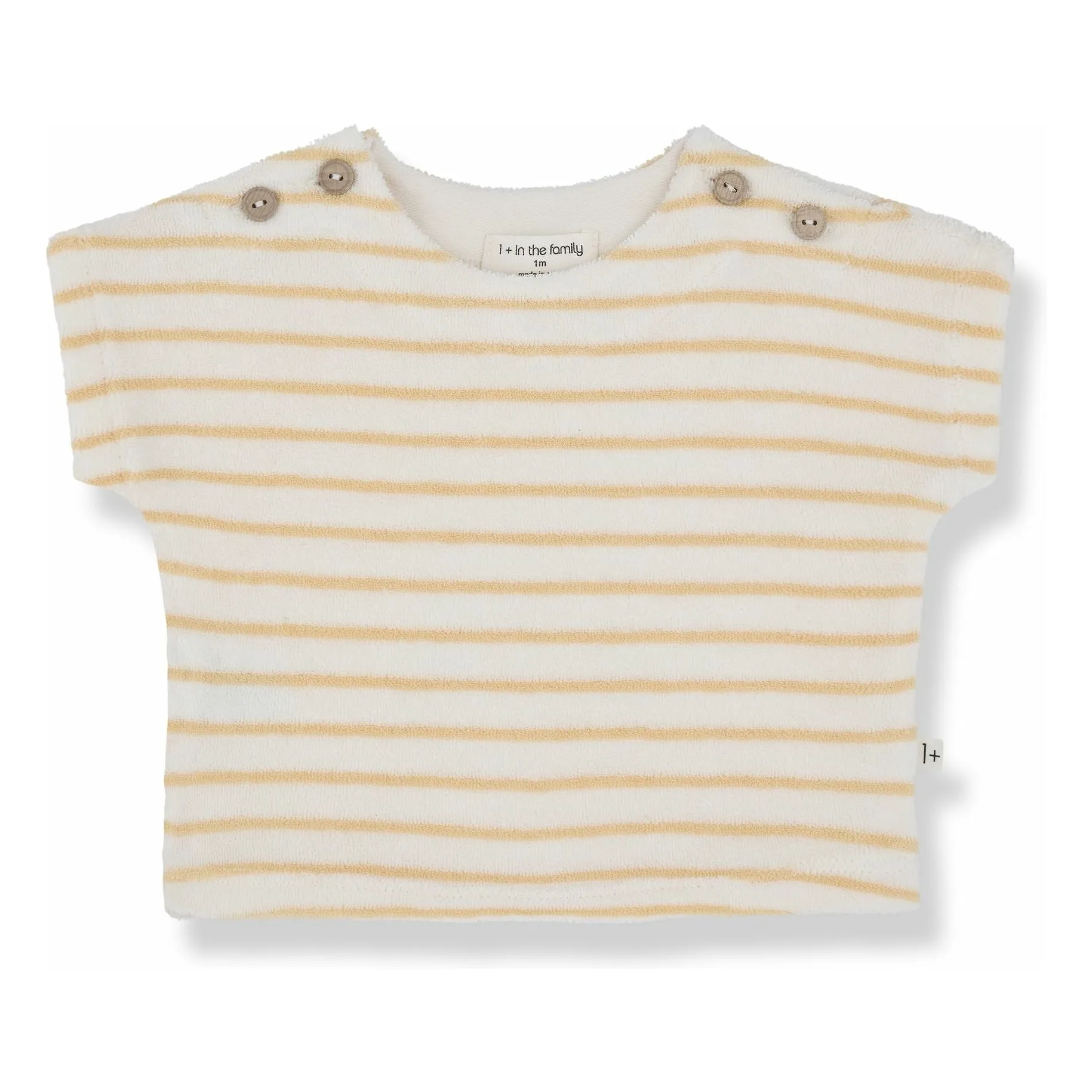 1+ In The Family Yellow Tomaso Sponge T-Shirt