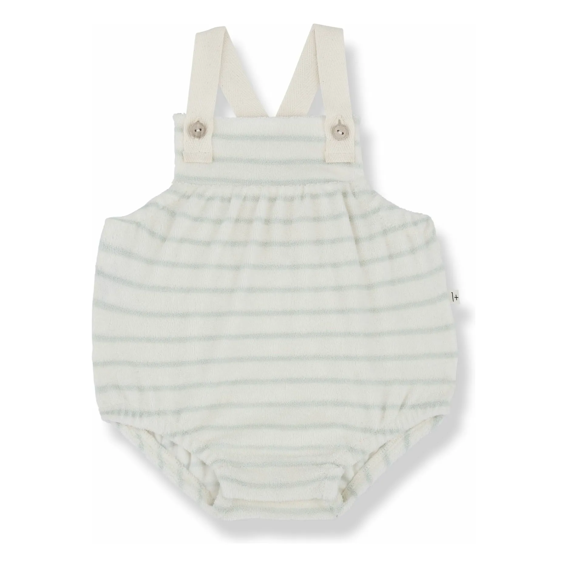 1+ In The Family Green Water Pep Eponge Romper