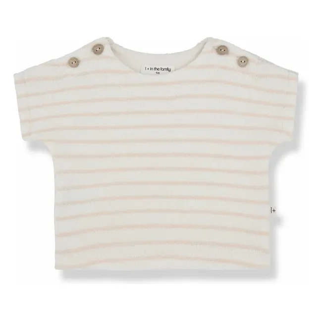 Tomaso Sponge T-Shirt | Powder pink