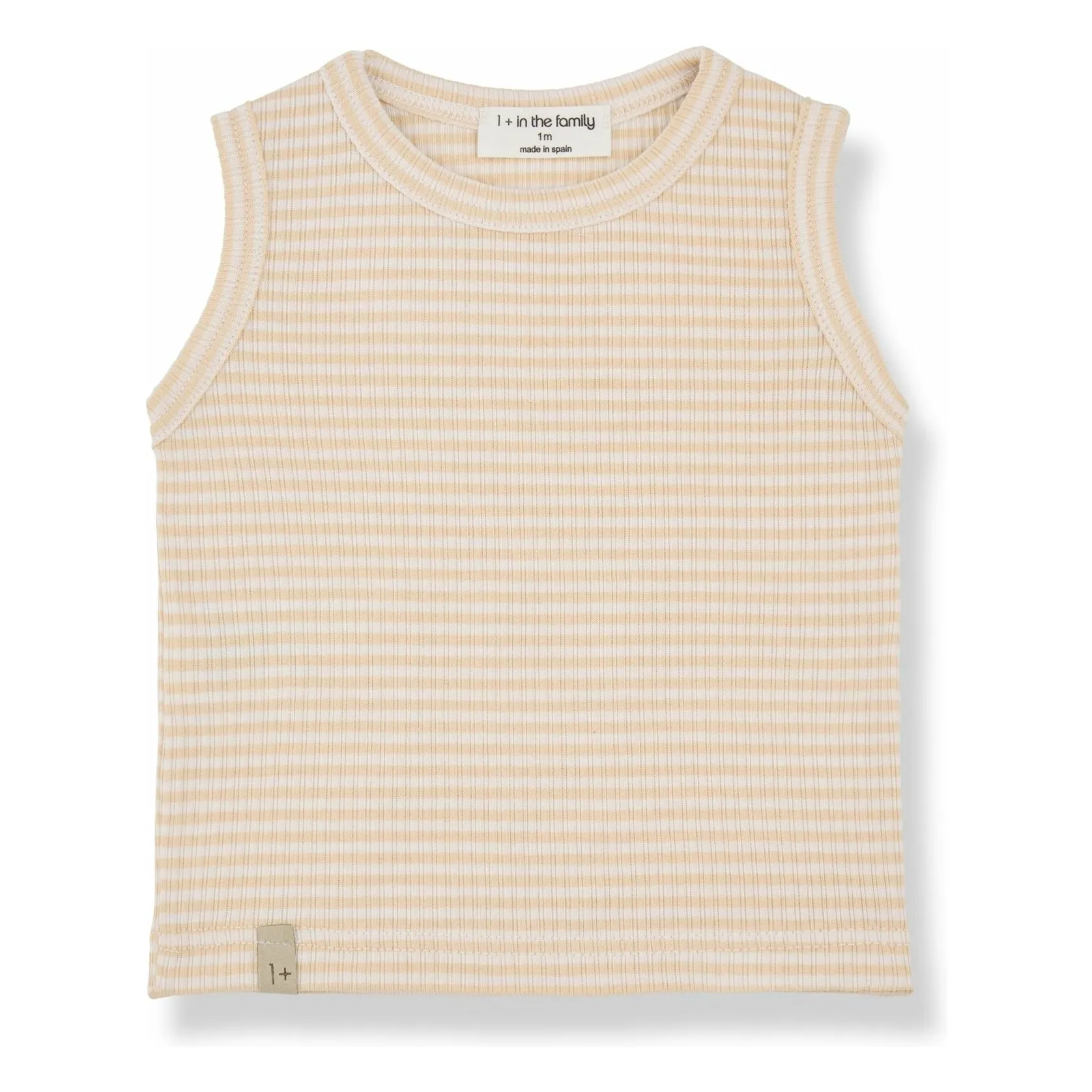 1+ In The Family Yellow Lars Tank Top