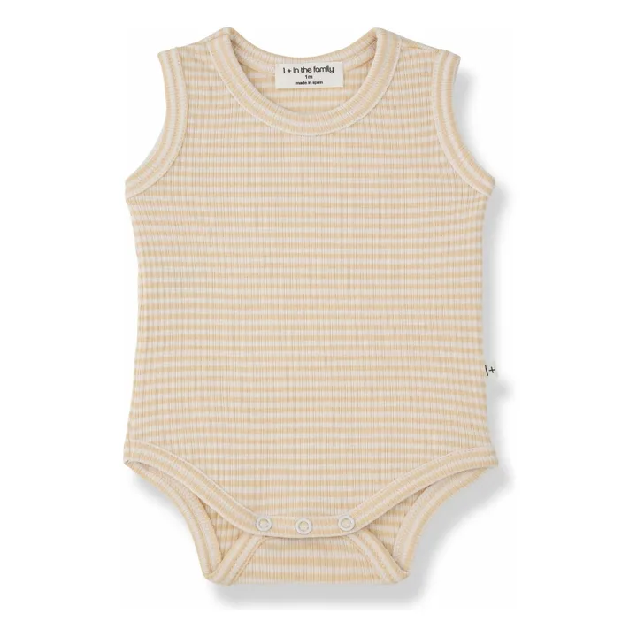 Body Sans Manches Amir | Jaune- Image produit n°0