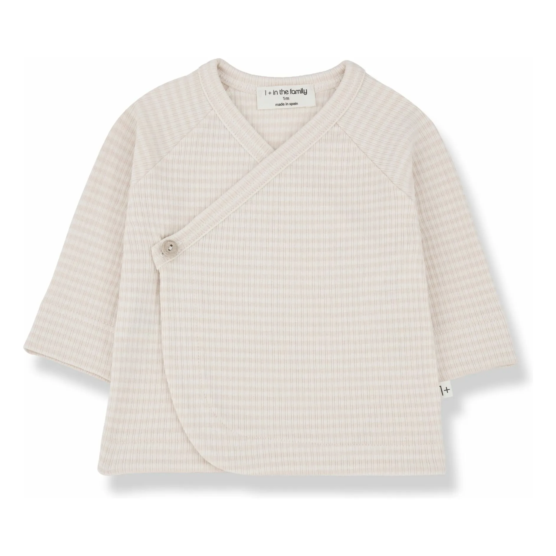 1+ In The Family Powder Pink T-Shirt Cache-Coeur Idara