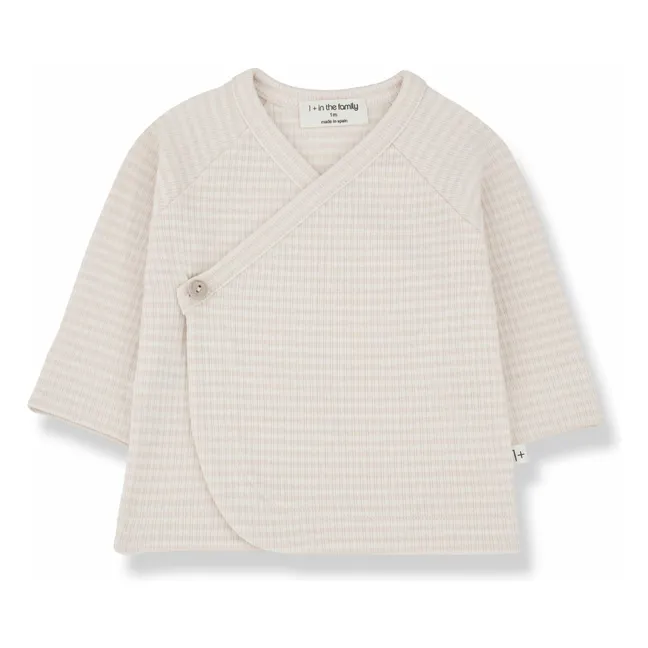 T-Shirt Cache-Cœur Idara | Rose poudré