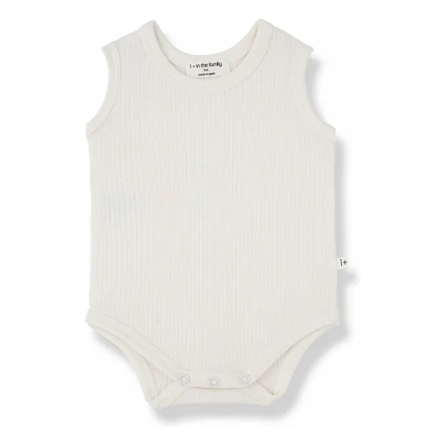 Body Sans Manches Lilou | Ecru