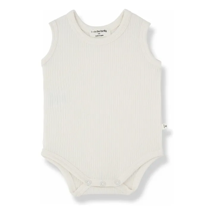 Body Sans Manches Lilou | Ecru- Image produit n°0