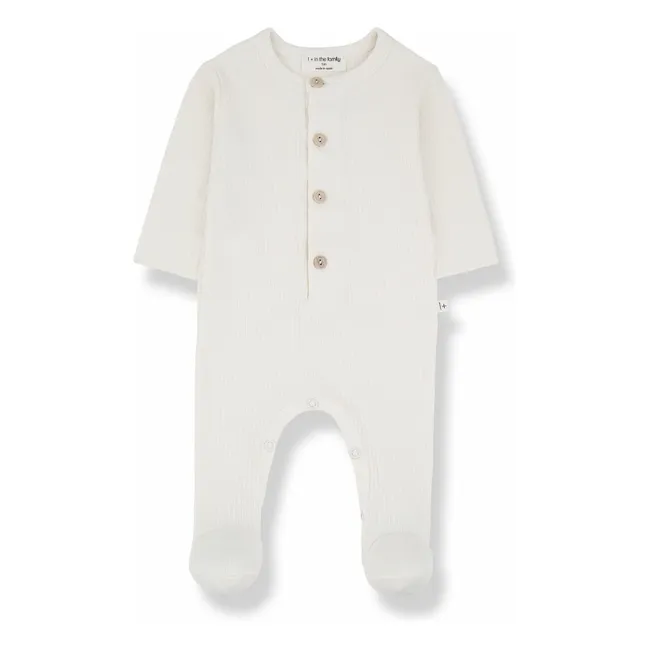 Pyjama Mit Füßen Nino | Seidenfarben
