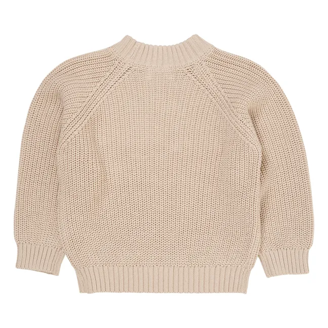 Pull Coton Bio | Beige