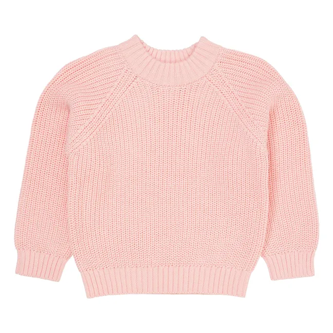 Pull Coton Bio | Rose pâle