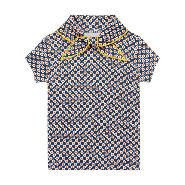 Flower Scout T-Shirt | Navy blue