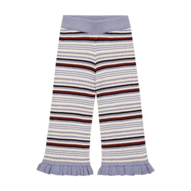 Pantalon à Volant | 	Lilas