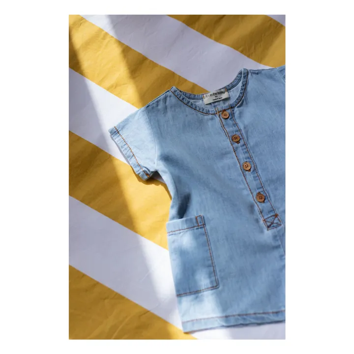 Combishort Serena | Denim- Image produit n°1