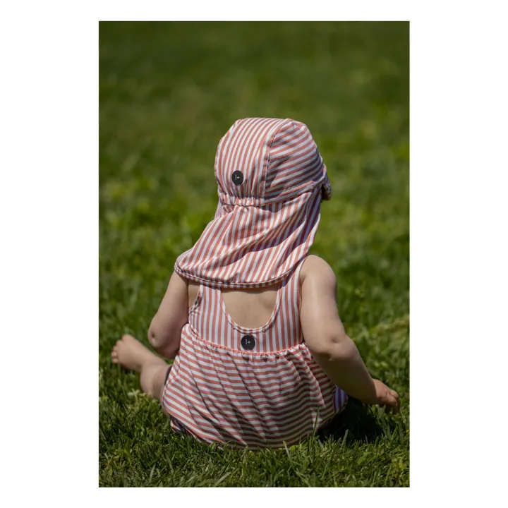 Chapeau Anti-UV Bruno | Corail- Image produit n°1