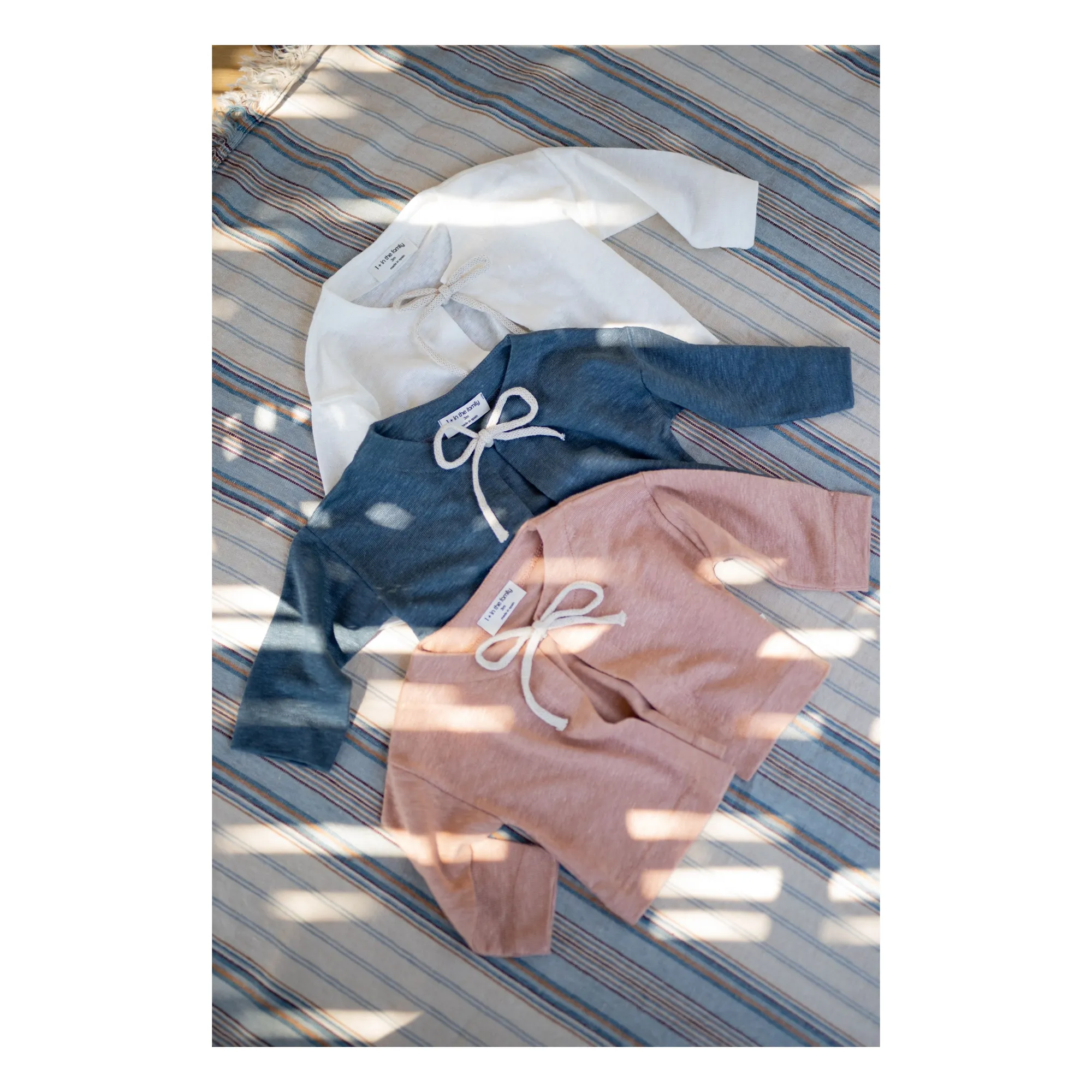 1+ In The Family Ecru Iria Linen Jacket