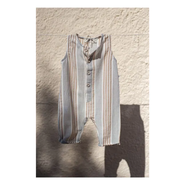 Pius organic cotton overalls | Beige