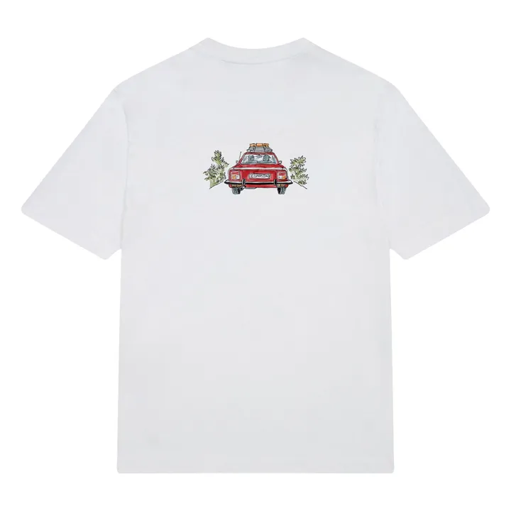 T-Shirt Holiday Auto Bio-Baumwolle | Weiß- Produktbild Nr. 1