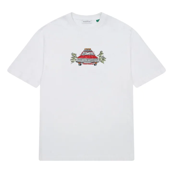 T-Shirt Holiday Auto Bio-Baumwolle | Weiß- Produktbild Nr. 0
