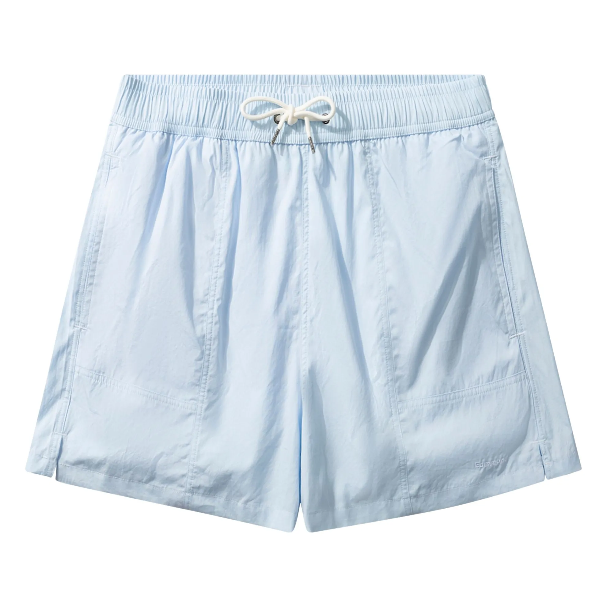 Edmmond Studios Light Blue Mini Logo Swim Shorts