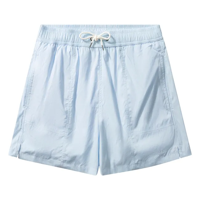 Short de Bain Mini Logo | Bleu Clair