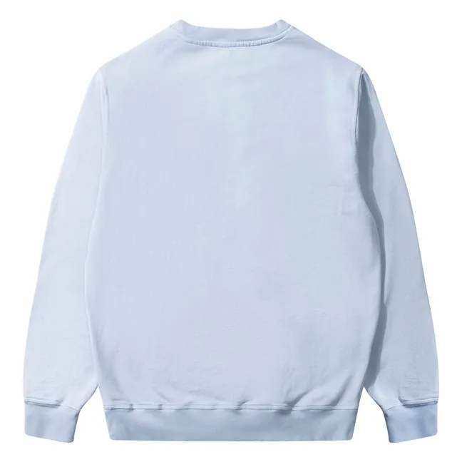 Sudadera Duck Patch de algodón orgánico | Azul Claro