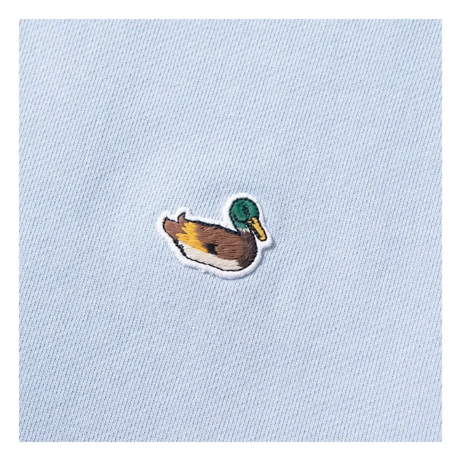 Sweat Duck Patch Coton Bio | Bleu Clair