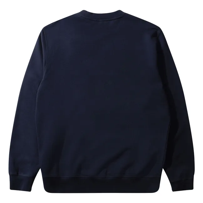 Sudadera de algodón orgánico Special Duck SW | Azul Marino